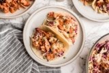 Air Fryer Blackened Salmon Tacos with Slaw (15-Minute Dinner)